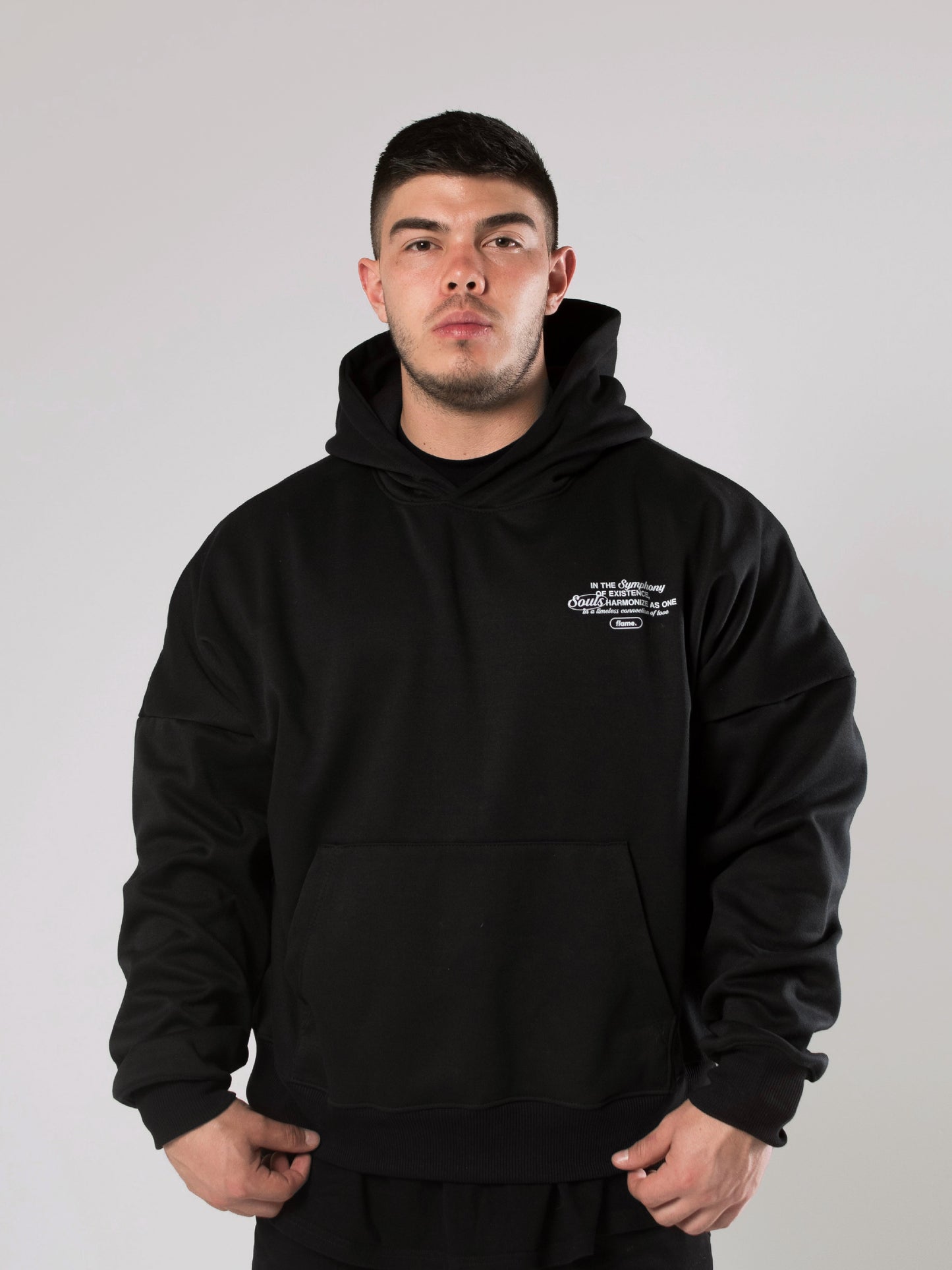 Saco negro para mujer